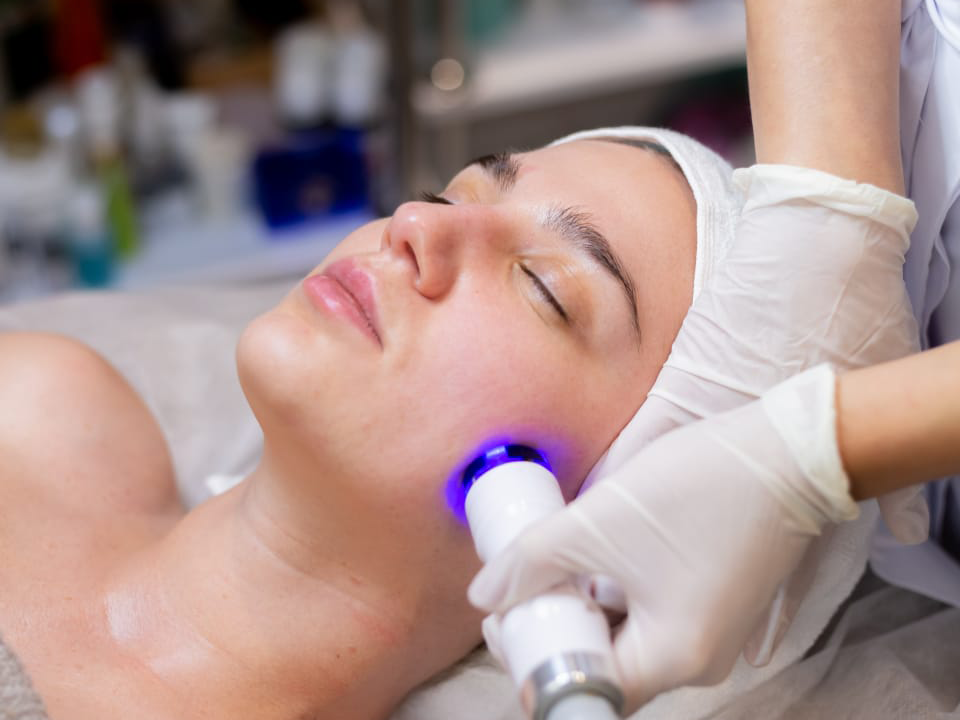 Limpieza facial con radiofrecuencia